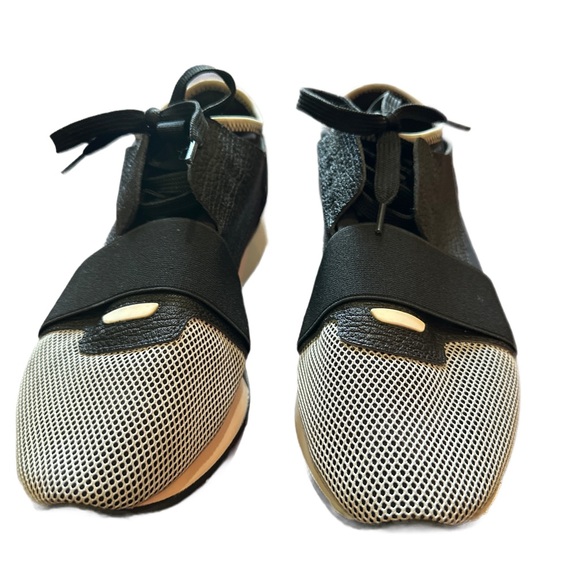Balenciaga Race Runner 'Black' Grey size 43 US size 10 excellent condition authe - Picture 3 of 5